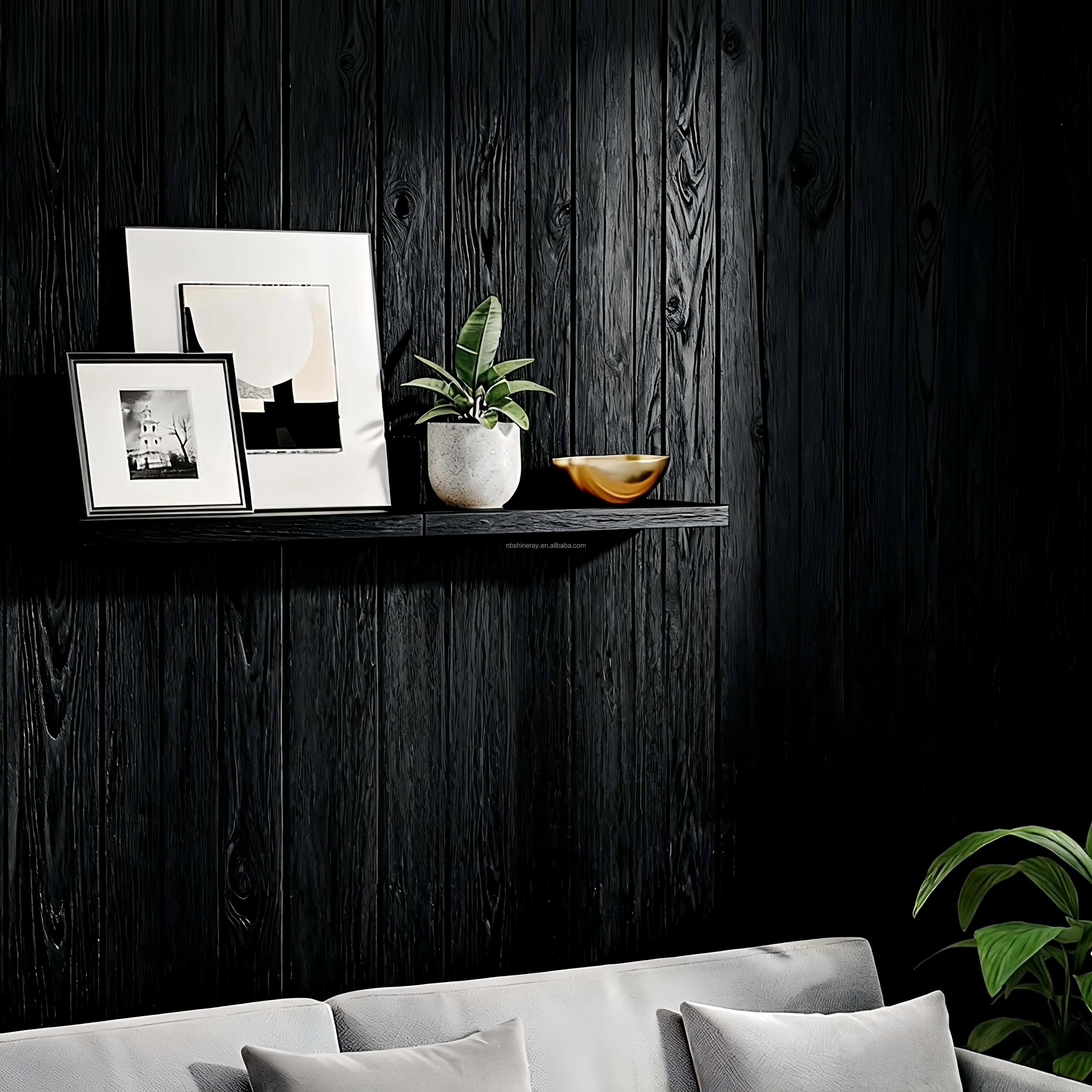 2 Tier 19 in Wood Wall Mounted FloatingShelves with Display Functions Wall Decoration Shelves for Birthday Storage