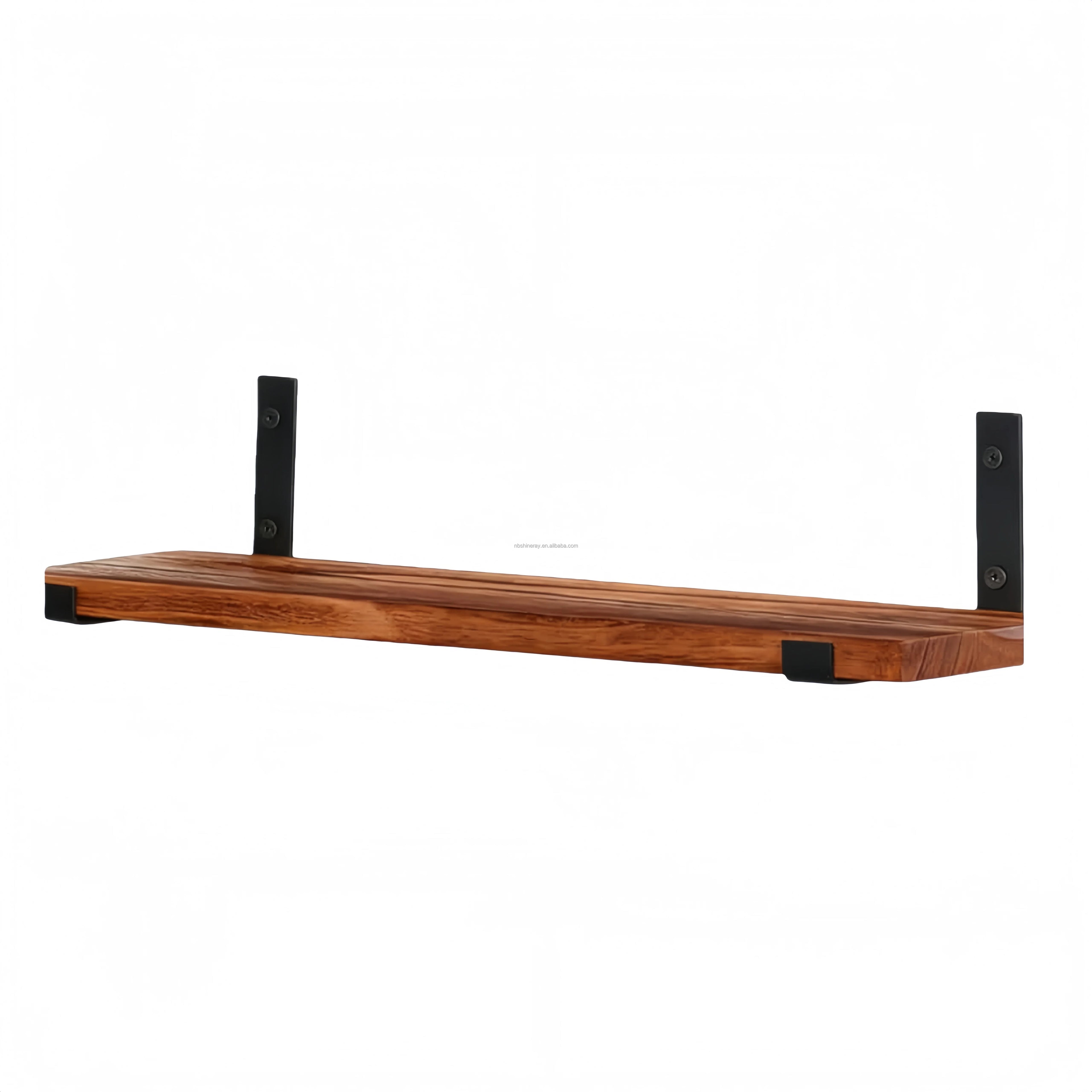 Wall Decor Storage Rack Bookshelf Wood Floating Shelves Wall Mounted Shelves for Bedroom Living Room