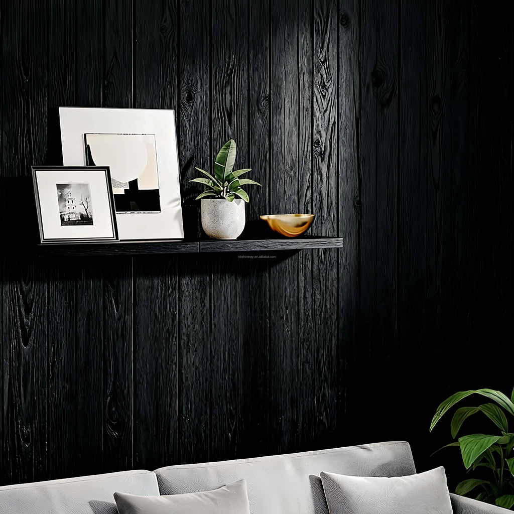 2 Tier 19 in Wood Wall Mounted FloatingShelves with Display Functions Wall Decoration Shelves for Birthday Storage