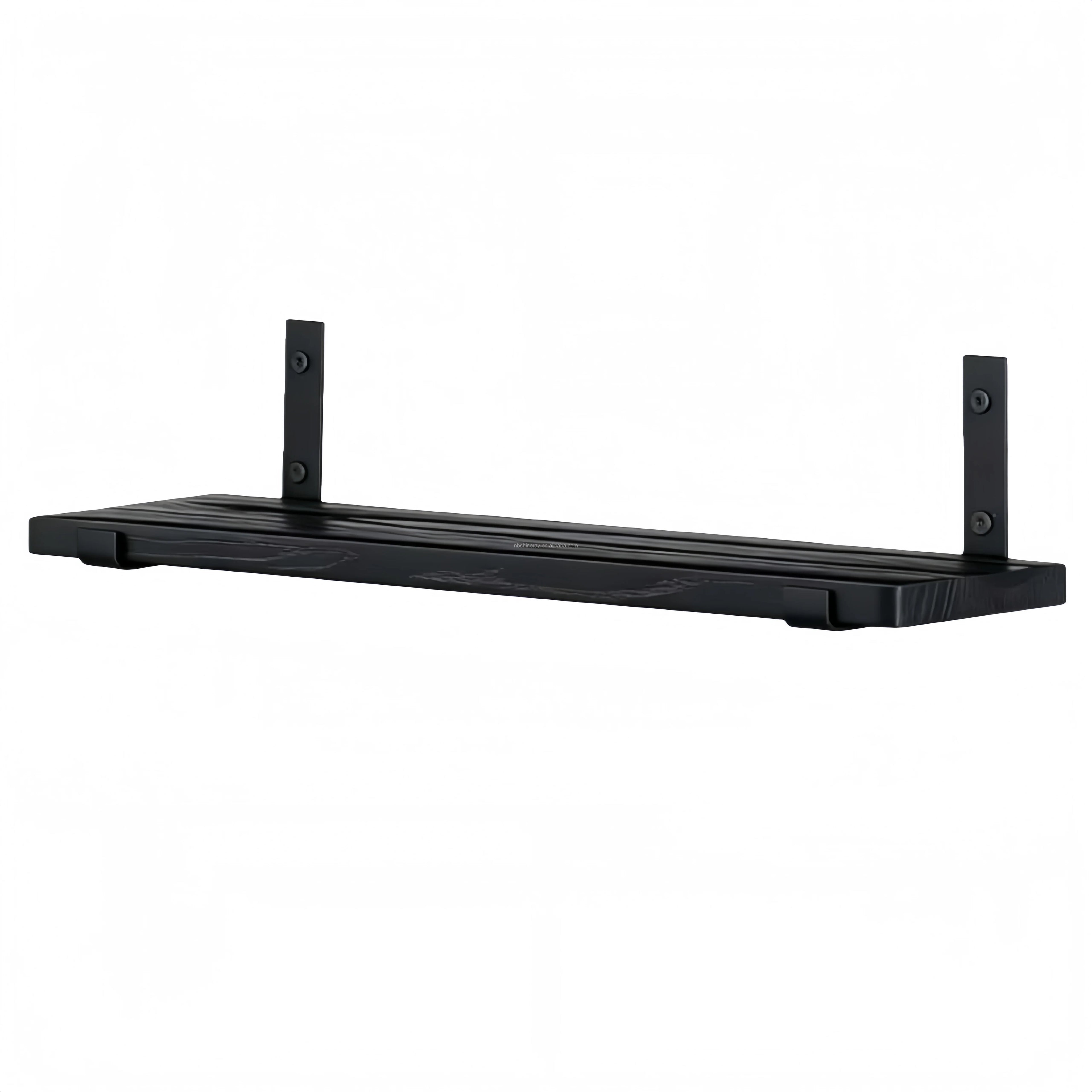 Wall Decor Storage Rack Bookshelf Wood Floating Shelves Wall Mounted Shelves for Bedroom Living Room